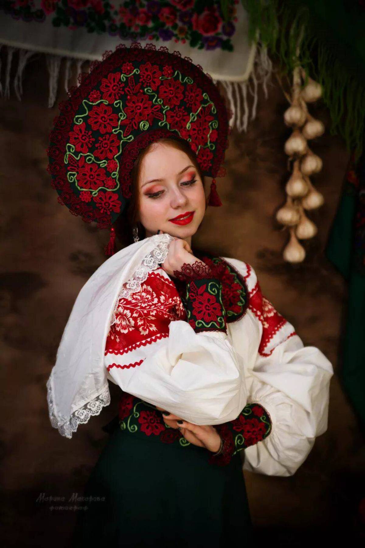 Women in Slavic costumes underwear in Chittagong
